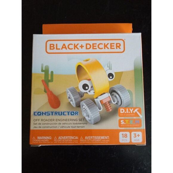 Off Roader Construction S.T.E.M. Engineering Set Black & Decker Toy - Picture 1 of 7